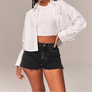 Abercrombie and Fitch Curve Love High Rise Mom Short
